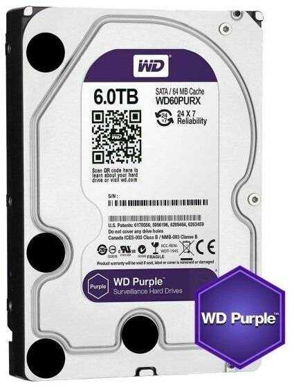 Жесткий диск Western Digital WD Purple (WD62PURZ) фотография 14
