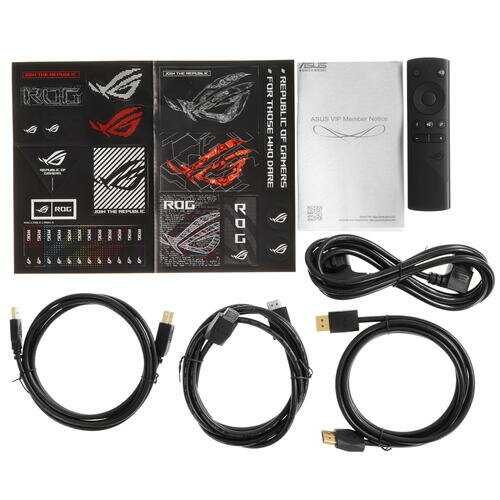 Монитор ASUS ROG Swift PG42UQ, 3840x2160, 138 Гц, OLED (PG42UQ) фотография 14