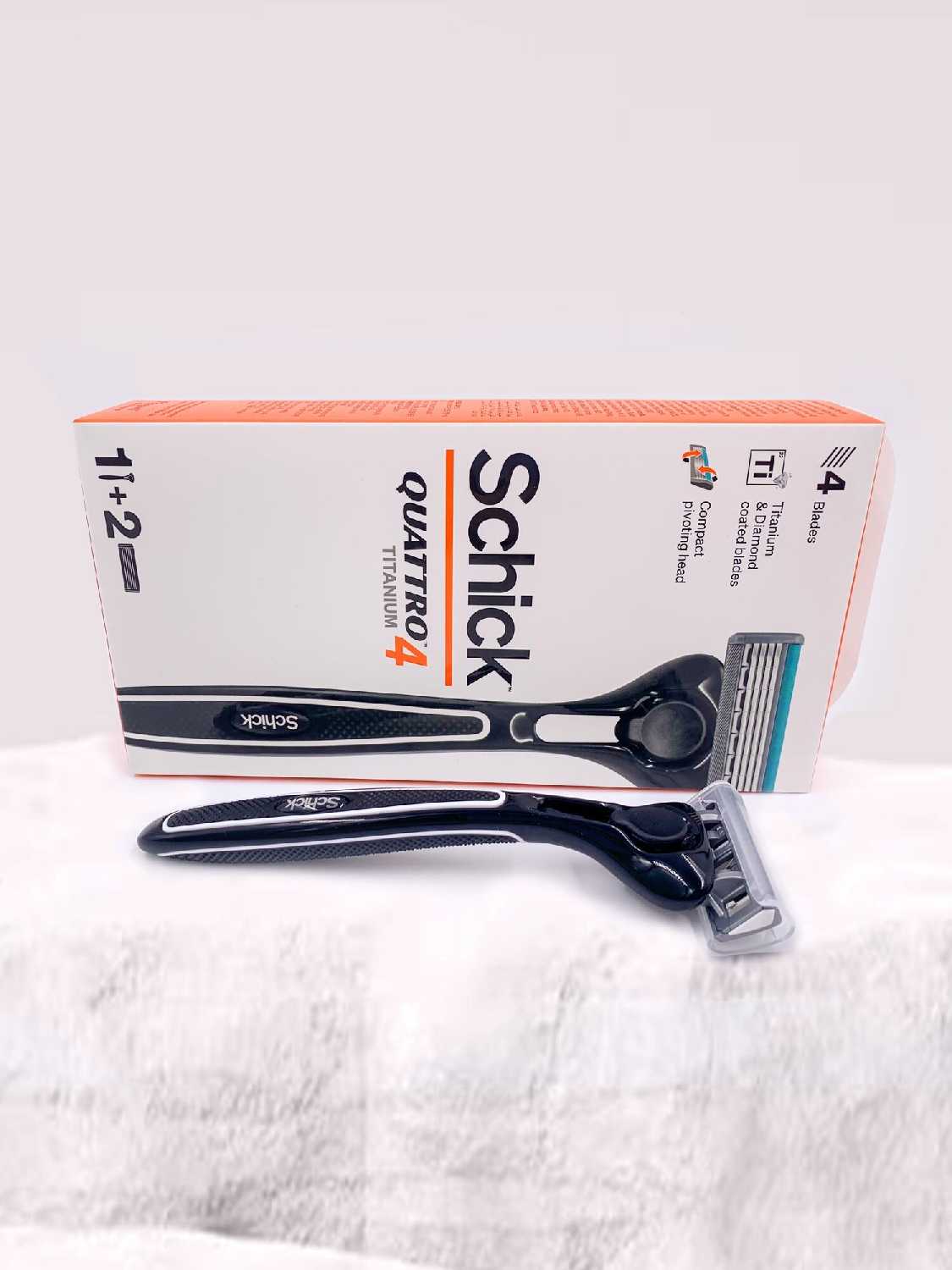 Станок Schick Quattro Titanium 4 фотография 1