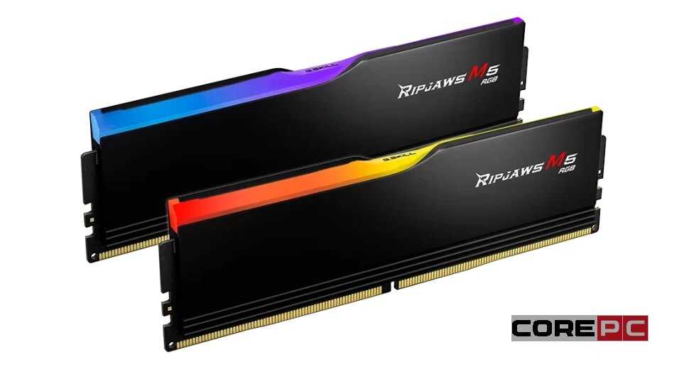 Модуль памяти G.Skill Ripjaws M5 RGB [96GB 6400MHz] [F5-6400J3239F48GX2-RM5RK] фотография 1