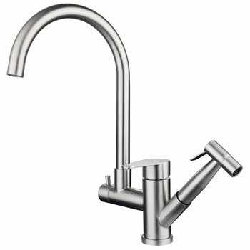 Смеситель для кухни MATRIX SMF-363697 с дополнительной выдвижной лейкой