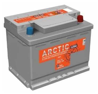 Автомобильный аккумулятор TITAN ARCTIC 6CT-60.0 VL 620A 242х175х190 фотография 1