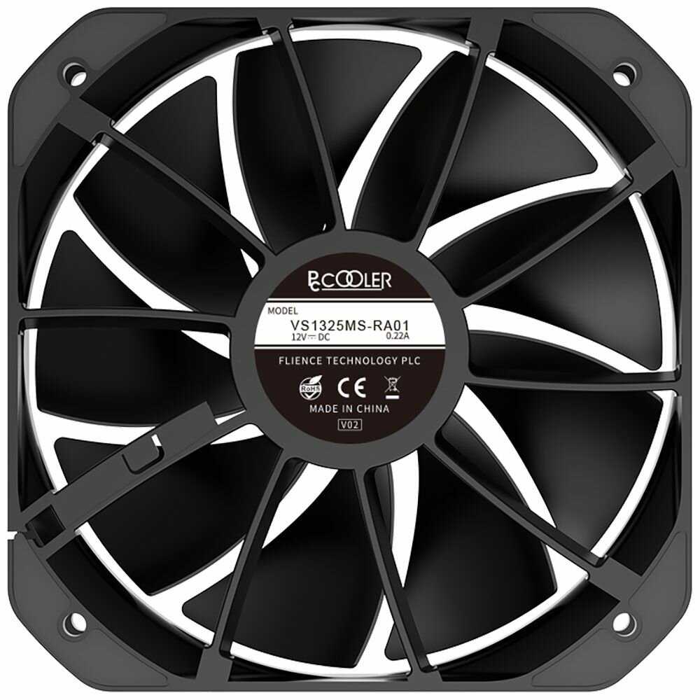 PCCooler Вентиляторы G6 BK (S115X) фотография 7