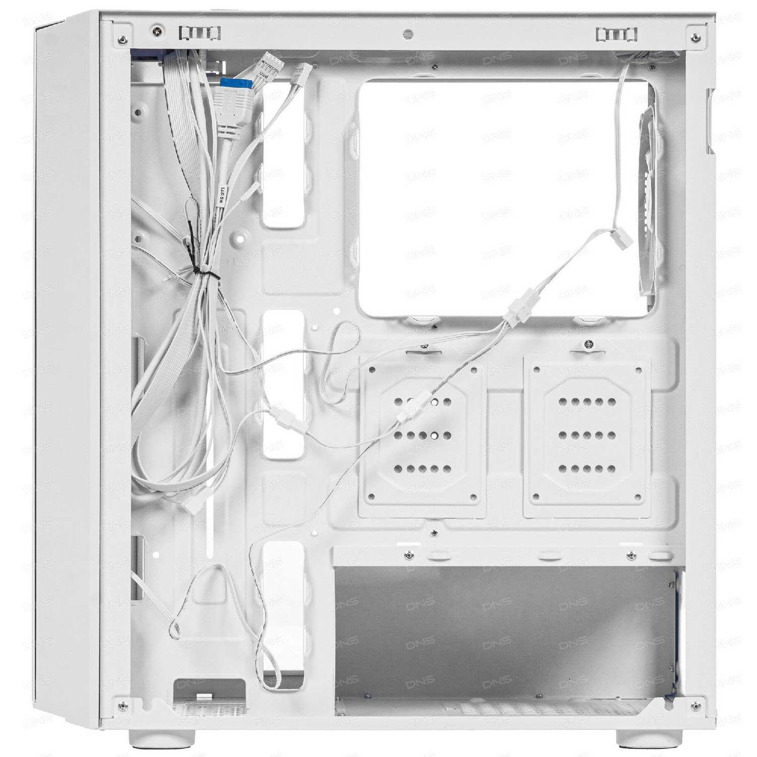 Корпус 1STPLAYER TRILOBITE T7-P (2USB3.0, Audio, Window,4x120mm LED) (T7-P-WH-4F1-W) фотография 18