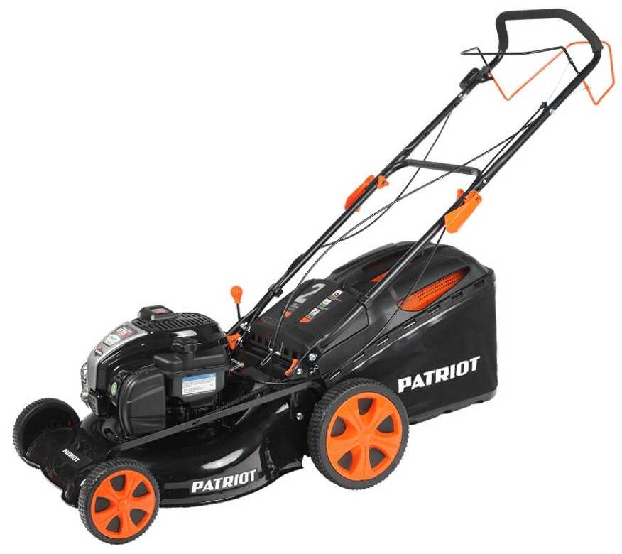 Бензиновая газонокосилка PATRIOT PT 53 BSE (4.5 л.с., 51 см) фотография 1