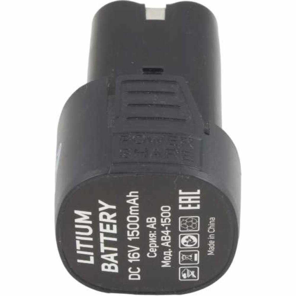 Литий-ионный аккумулятор AktiTool AB4-1500 (1.5 Ah) фотография 3