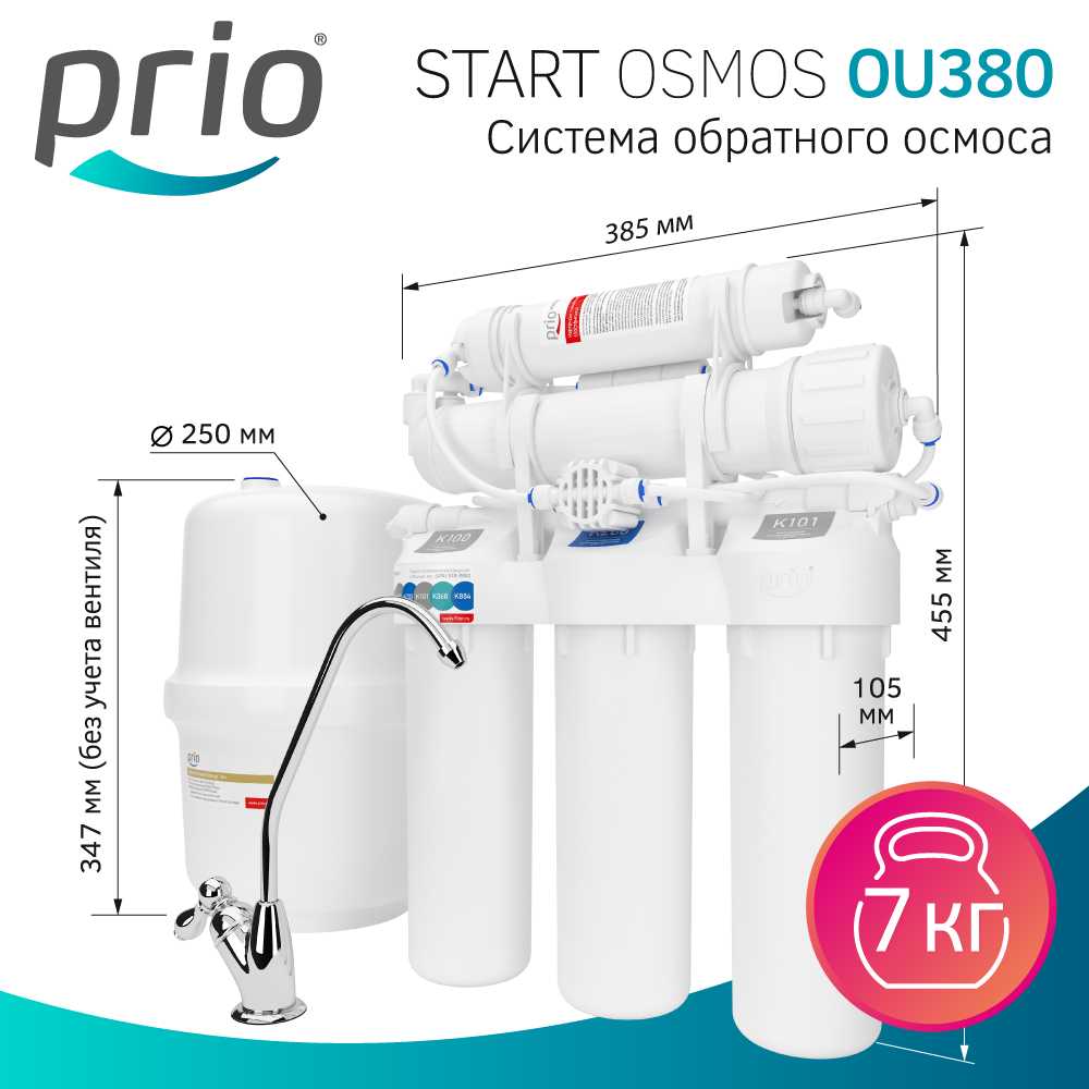 Фильтр для воды Prio OU385 фотография 24
