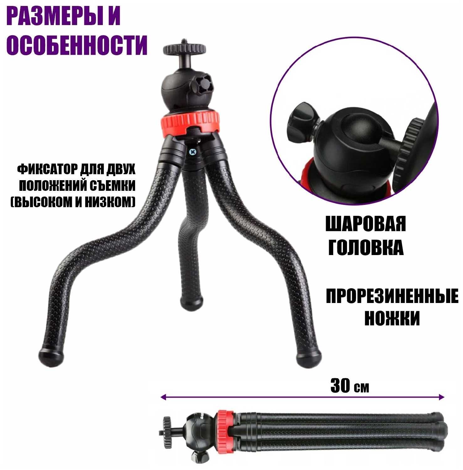 Пластиковый переходник Flex-0330G для GoPro фотография 5