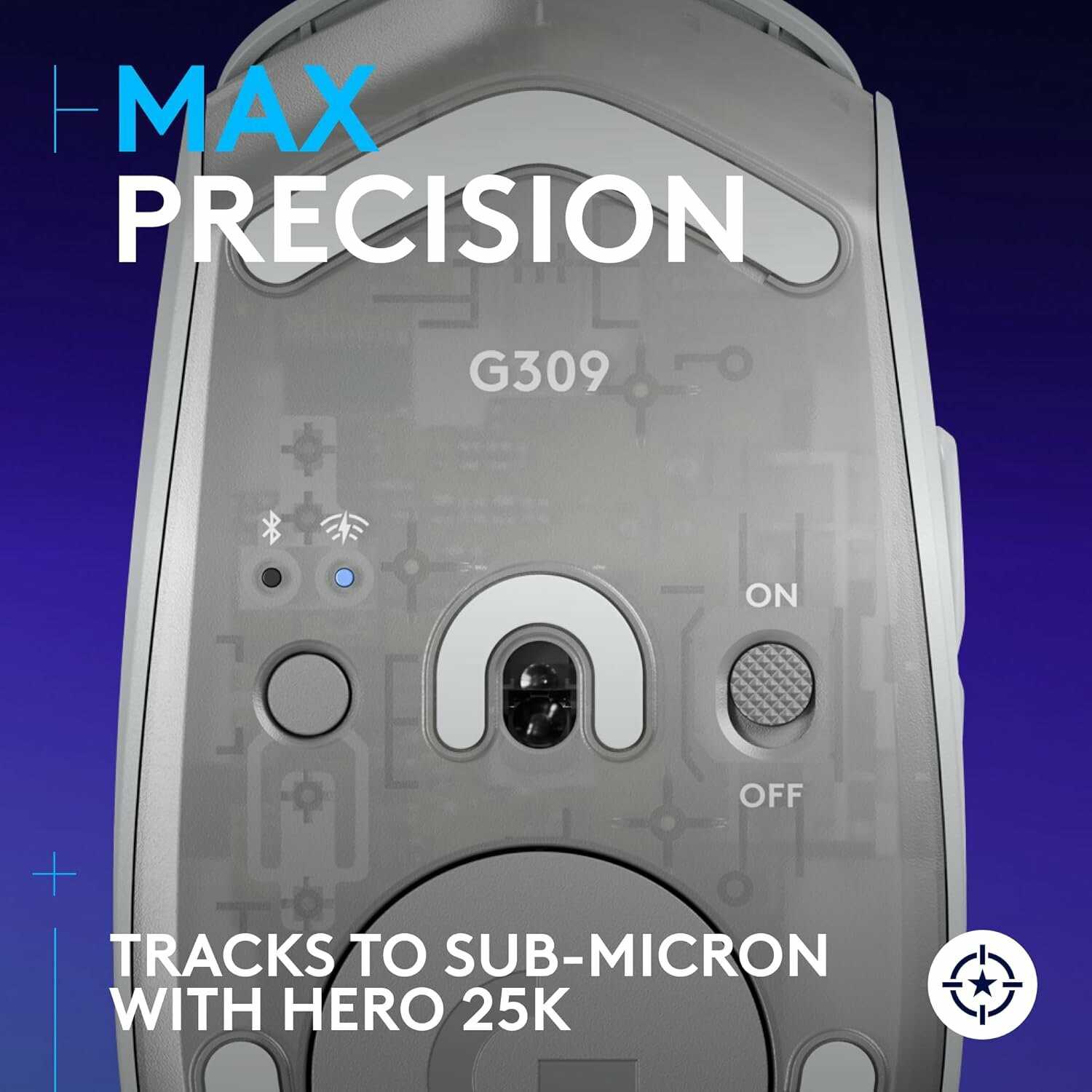 Беспроводная игровая мышь Logitech G309 (HERO25K) фотография 3