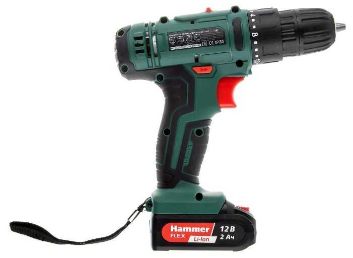 Аккумуляторная дрель-шуруповерт Hammer ACD12BS 680-327 фотография 2