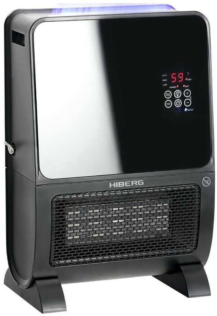 Тепловентилятор HIBERG Тепловентилятор с увлажнителем воздуха HIBERG TSH-3000 B фотография 3