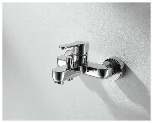 Смеситель для душа Bravat Stream F63783C-01 (ST0154), рычажный фотография 3
