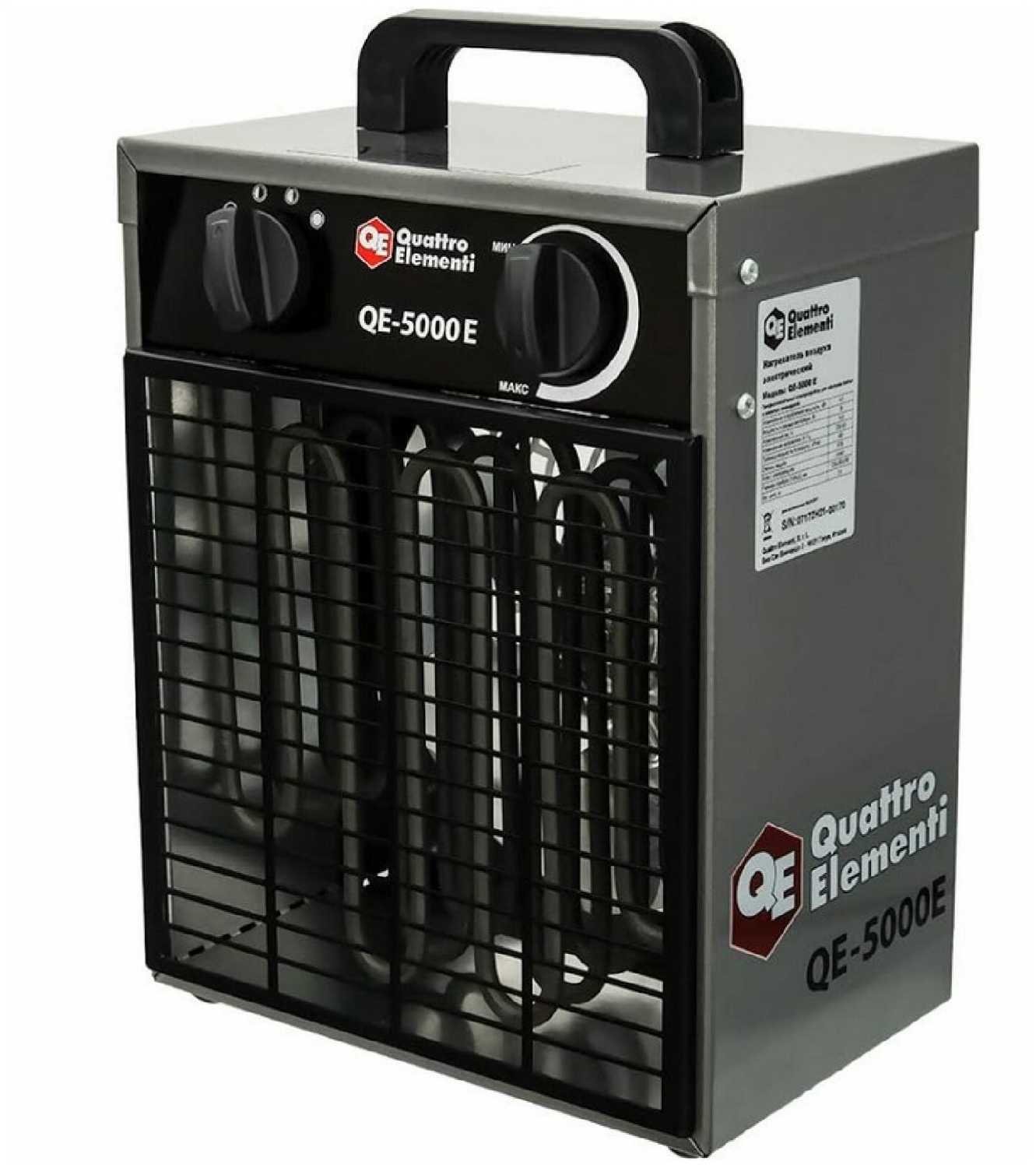 Электрическая тепловая пушка Quattro Elementi QE-5000E фотография 5