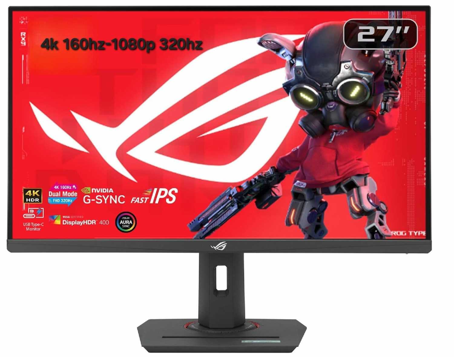 Монитор ASUS ROG Strix XG27UCG [4K 3840×2160, 160 Гц, IPS] фотография 5
