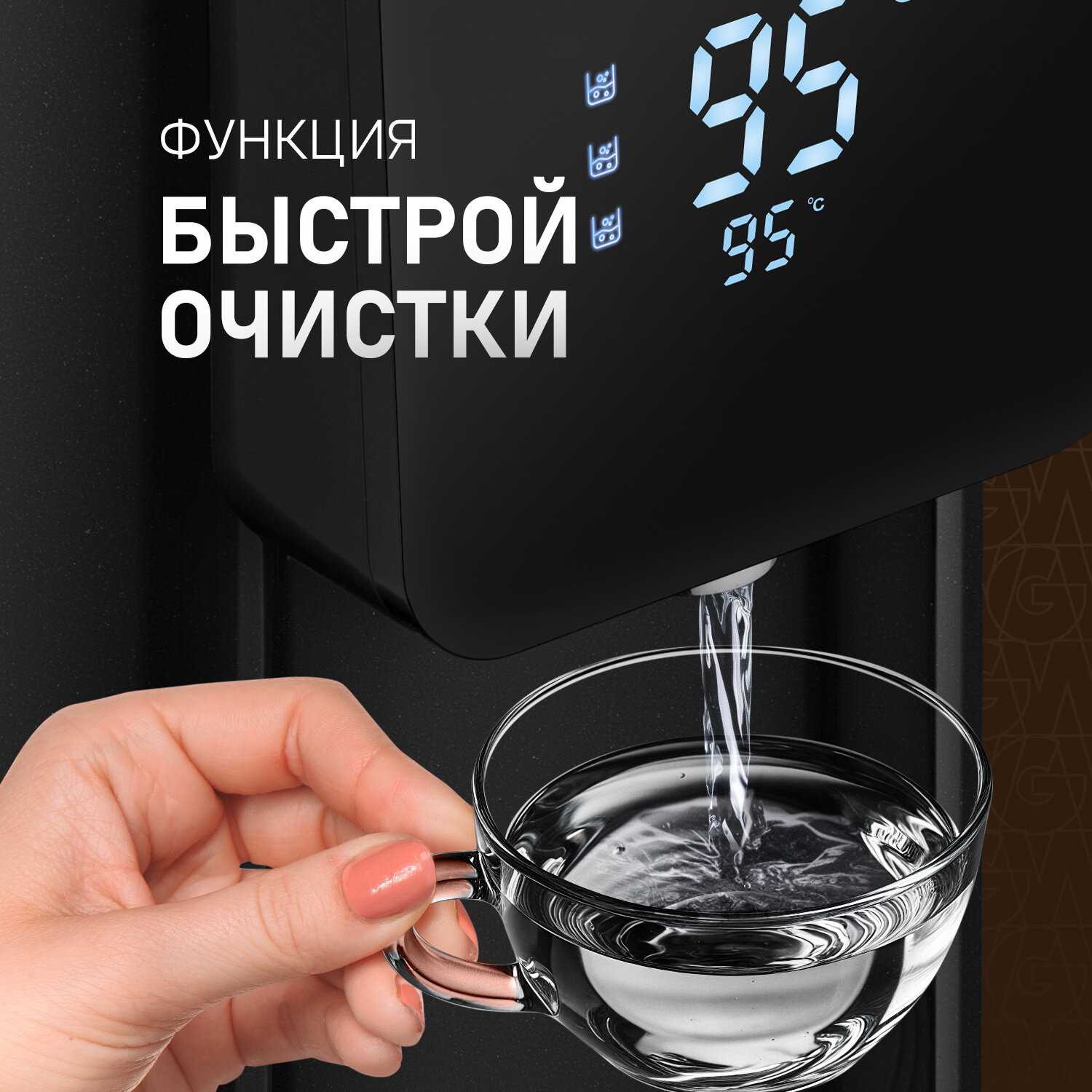 Термопот Weissgauff WWT 5010 Touch (DBG) фотография 8