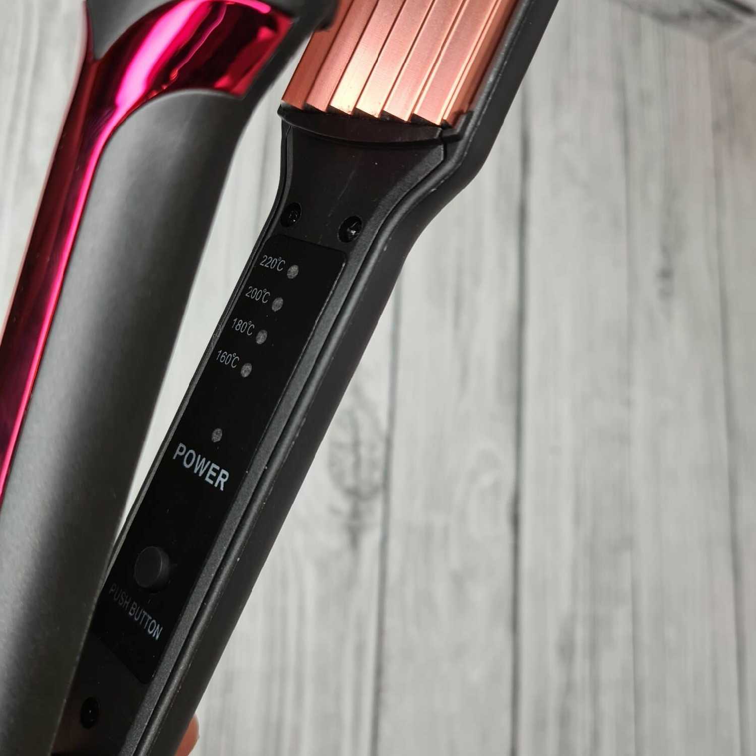 Щипцы-гофре Плойка гофре для завивки волос фотография 8