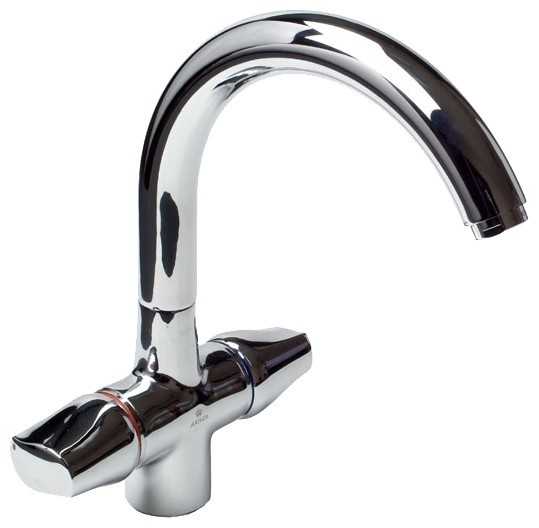 Смеситель для кухни (мойки) KAISER Topaz 17062, вентильный