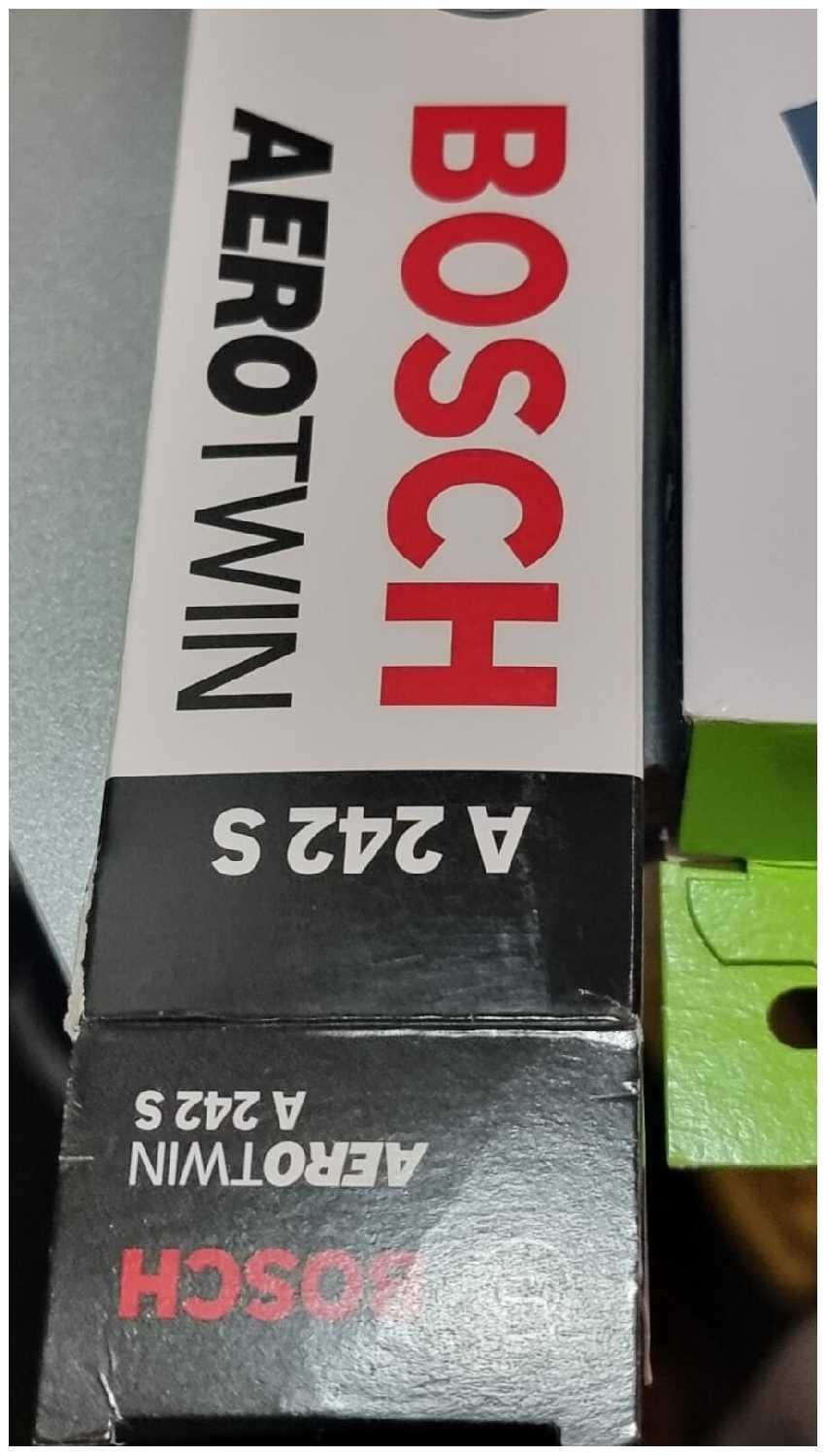 Щетка стеклоочистителя бескаркасная Bosch Aerotwin A242S, 2 шт. фотография 6