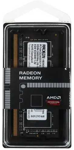 Оперативная память AMD 4 ГБ DDR4 SODIMM CL16 (R744G2400S1S-UO) фотография 5