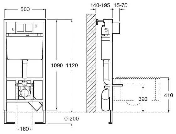 Рамная инсталляция LAUFEN Рамная инсталляция (8.9466.0.000.000.1) фотография 1