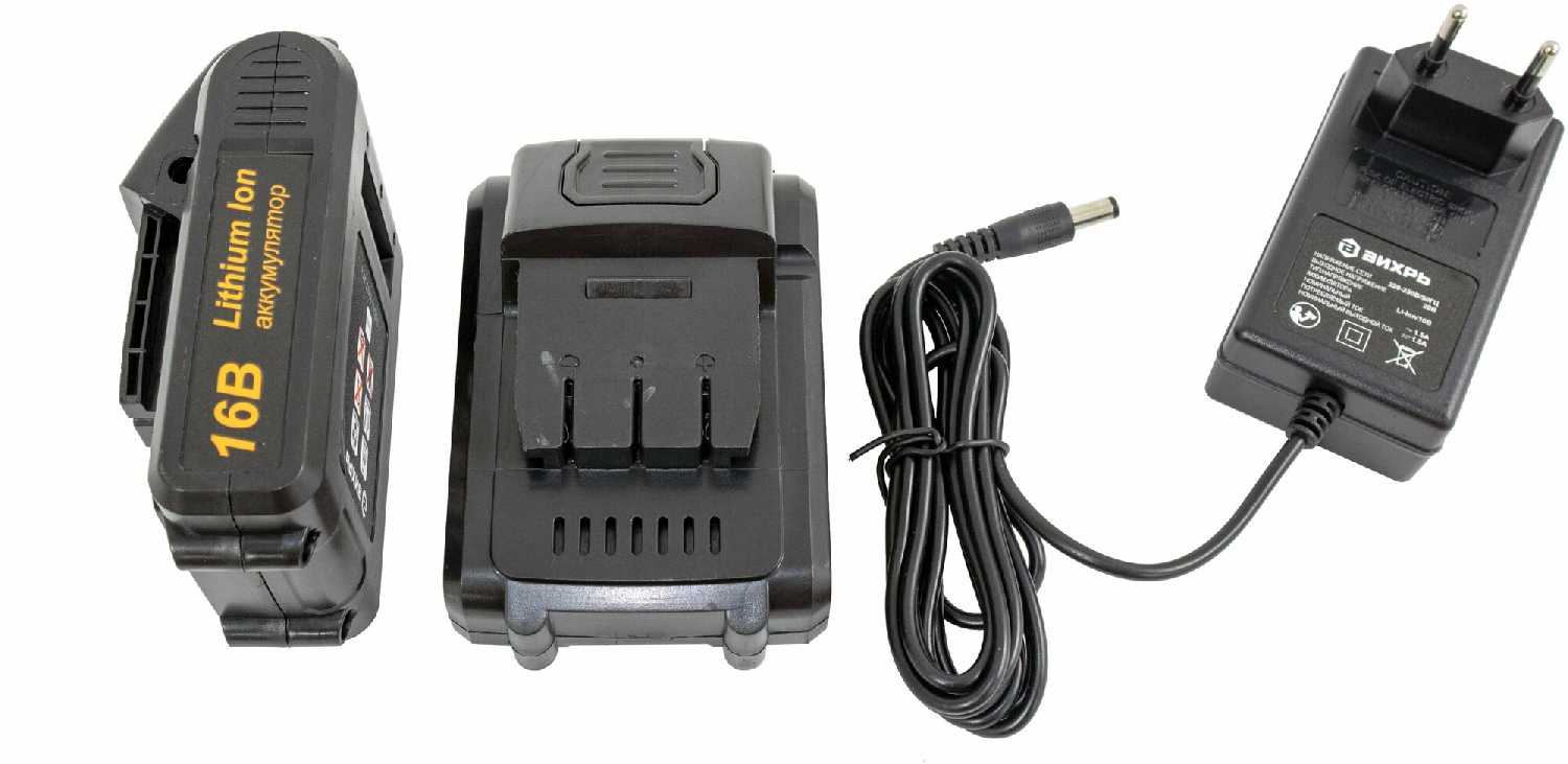 Аккумуляторная дрель-шуруповерт ВИХРЬ ДА-24Л-2К фотография 8