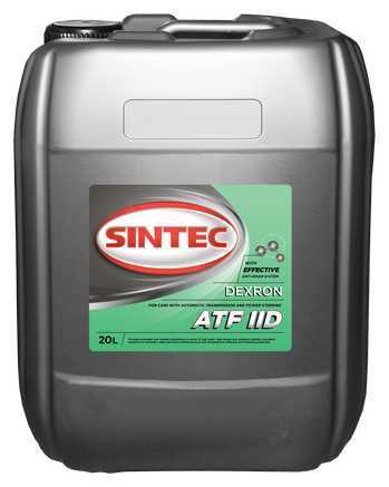 Масло трансмиссионное SINTEC Sintec ATF II Dexron фотография 2
