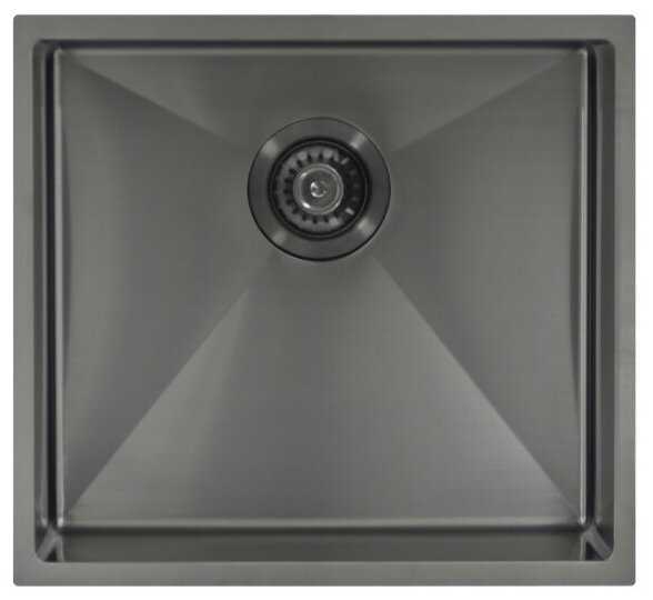 Мойка нержавеющая для кухни Seaman Eco Marino 490х440 мм SME-490 Gun Light