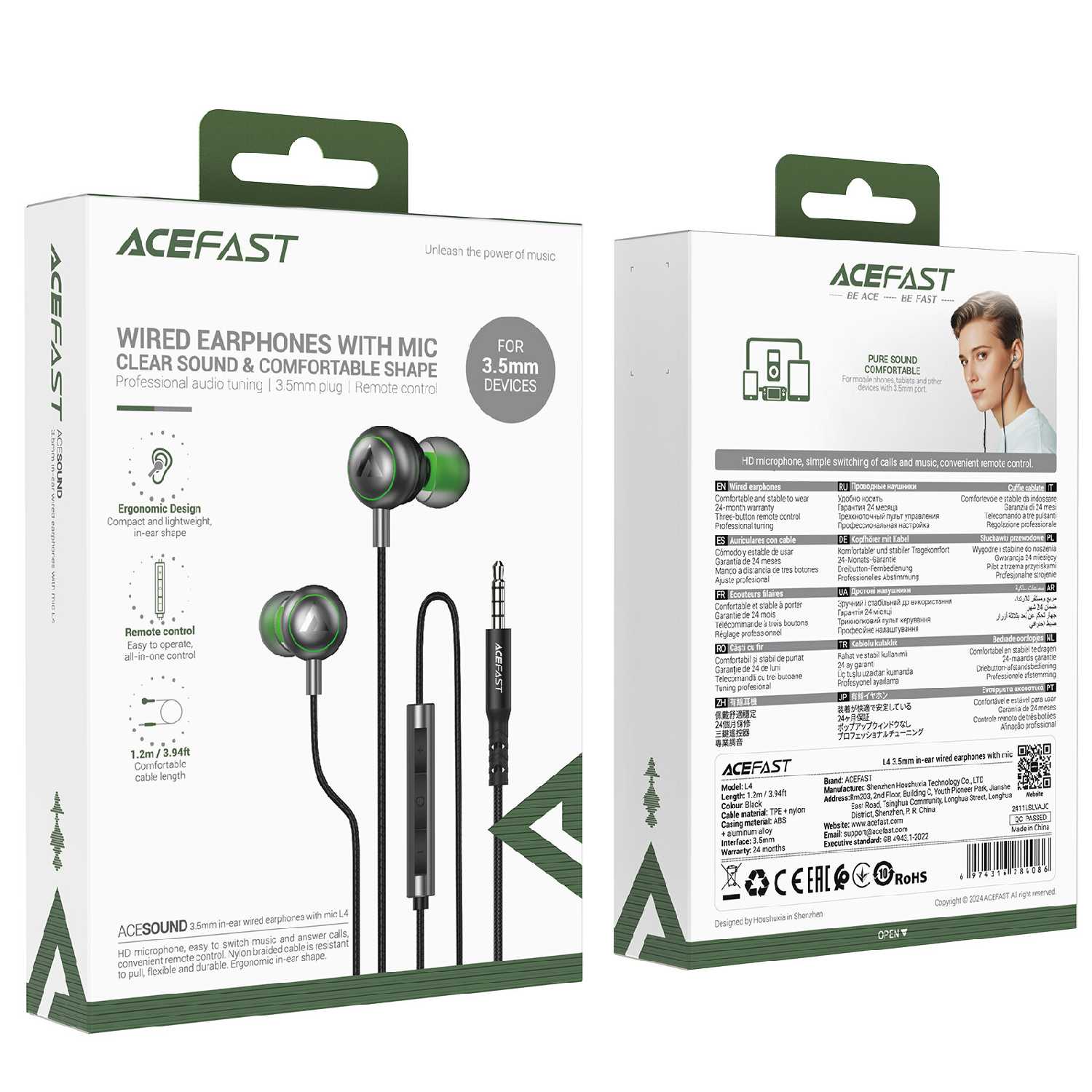 Наушники ACEFAST L4 фотография 5