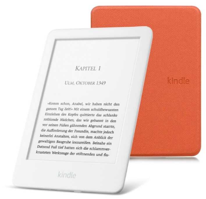 Электронная книга Amazon Kindle 10 2020 8Gb White + Чехол UltraSlim фотография 12