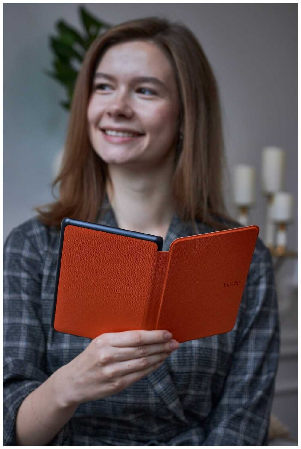 Электронная книга Amazon Kindle 10 2020 8Gb White + Чехол UltraSlim фотография 13