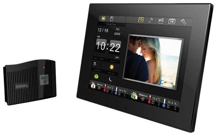 Цифровые фоторамки и фотоальбомы Digma PFWS-807
