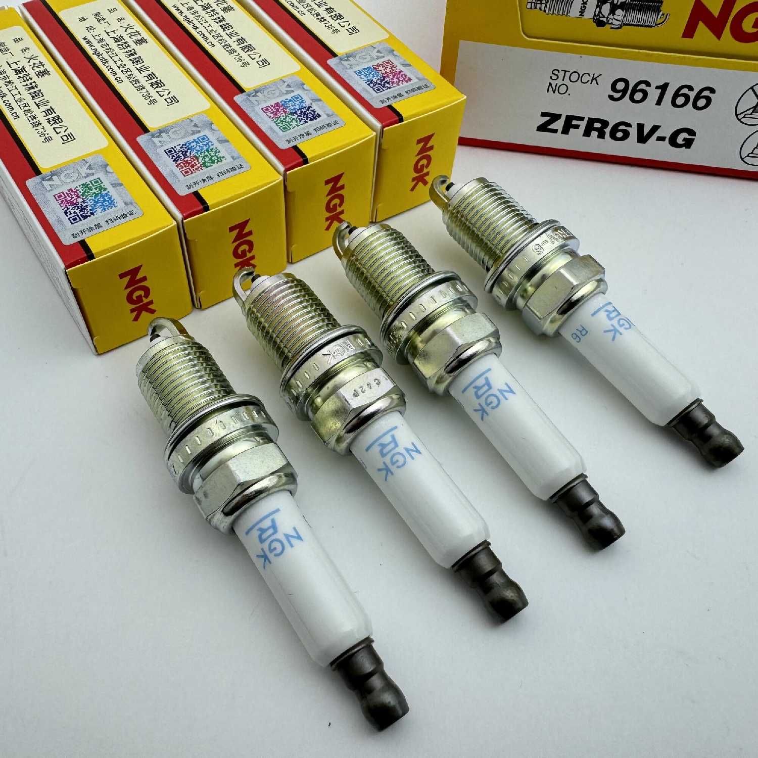 Свеча зажигания NGK ZFR6V-G (96166) фотография 6