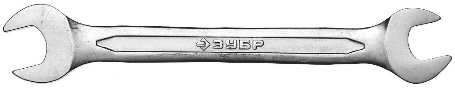 Ключ рожковый ЗУБР 27010-22-24, 24 мм х 22 мм фотография 4