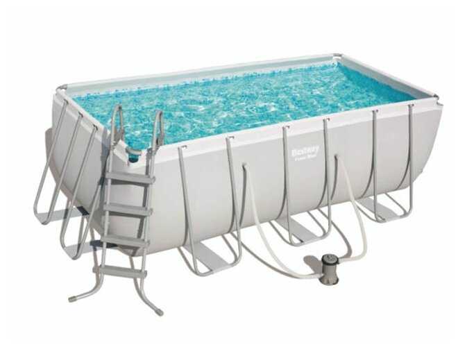 Бассейн Bestway Rectangular Power Steel Frame (56241/56456) фотография 10