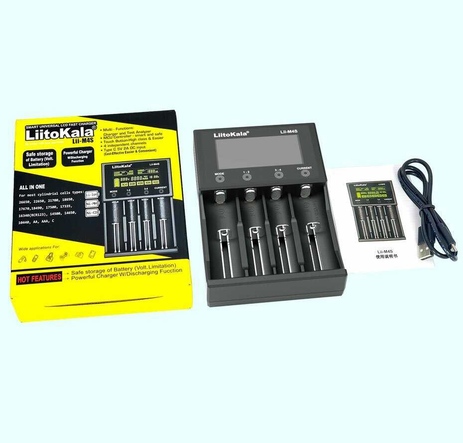 Зарядное устройство LiitoKala Lii-M4S фотография 7