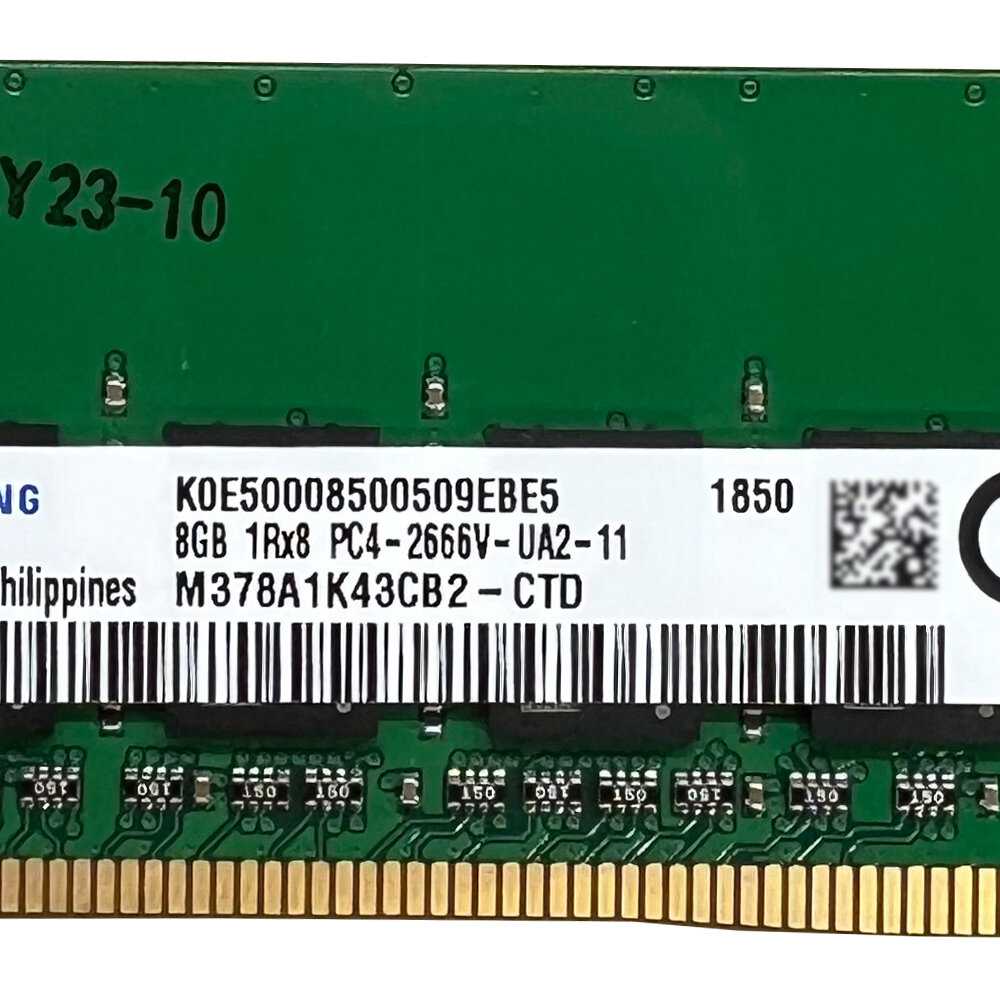 Оперативная память Samsung Basic 8 ГБ DDR4 DIMM CL19 (M378A1K43CB2-CTD) фотография 9