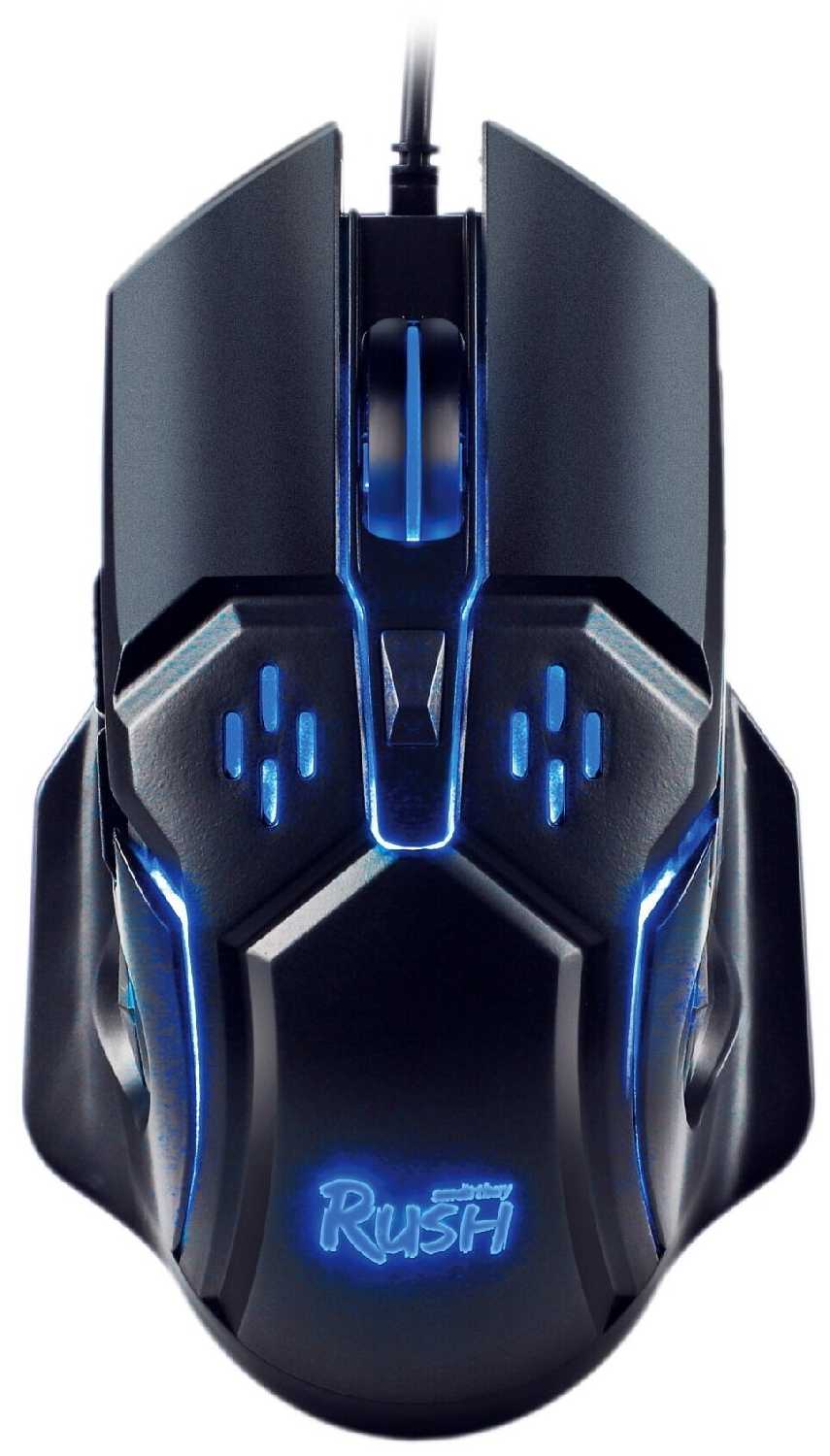 Мышь игровая проводная Smartbuy RUSH Zvezda черная (SBM-915G-K)