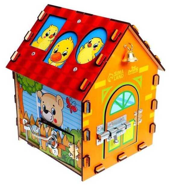 Бизиборд Лесная мастерская Домик 7334344 фотография 2