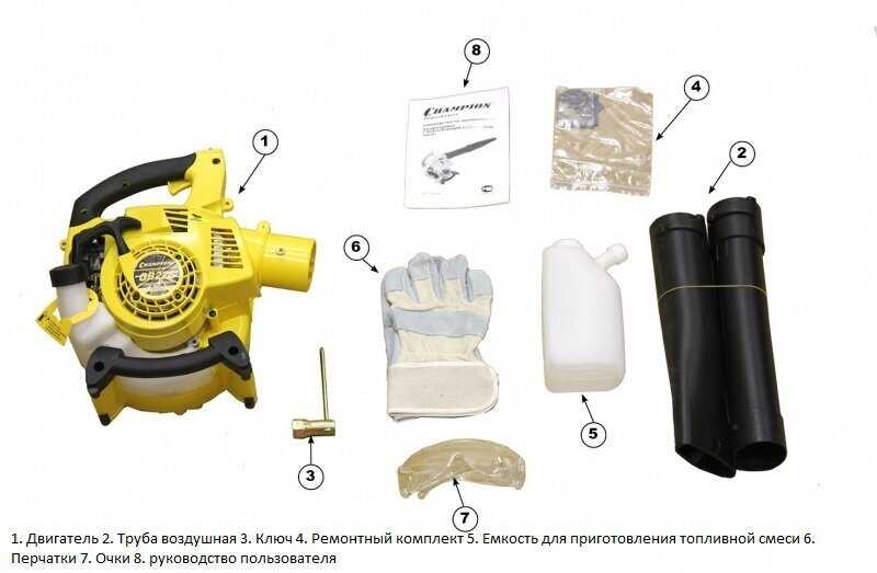 Бензиновая воздуходувка CHAMPION GВ226 фотография 7
