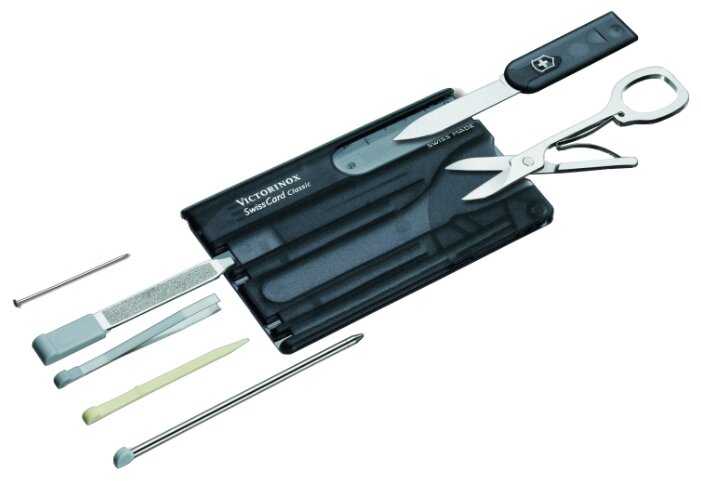 Нож многофункциональный VICTORINOX SwissCard Classic box (0.7100/0.7122/0.7133) фотография 7