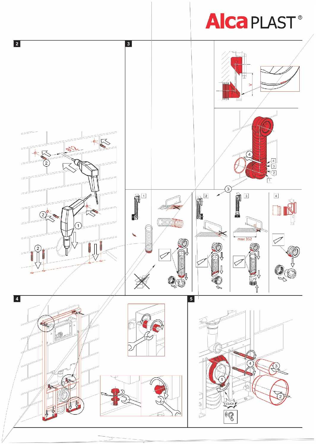 Рамная инсталляция Alcadrain AM1101/1200 фотография 8