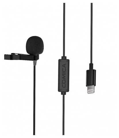 Петличный микрофон CoMica CVM-V01SP(MI) Lightning для iPhone (6 метров)