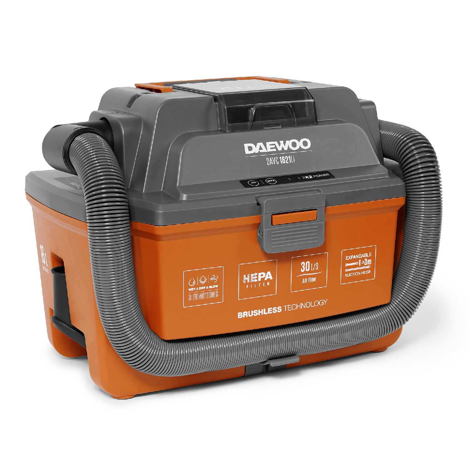 Пылесос аккумуляторный DAEWOO DAVC 1621Li SET фотография 8