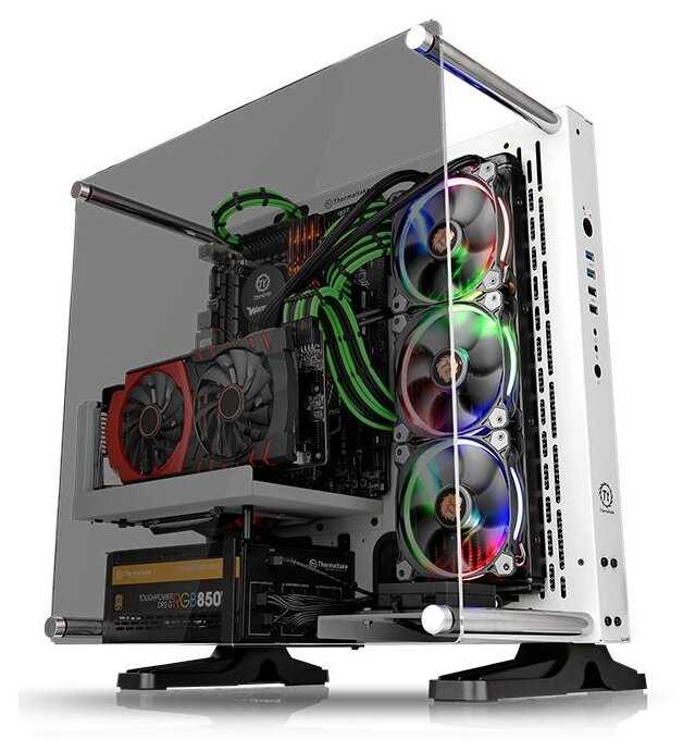 Компьютерный корпус Thermaltake Core P3 TG CA-1G4-00M6WN-05 White фотография 15