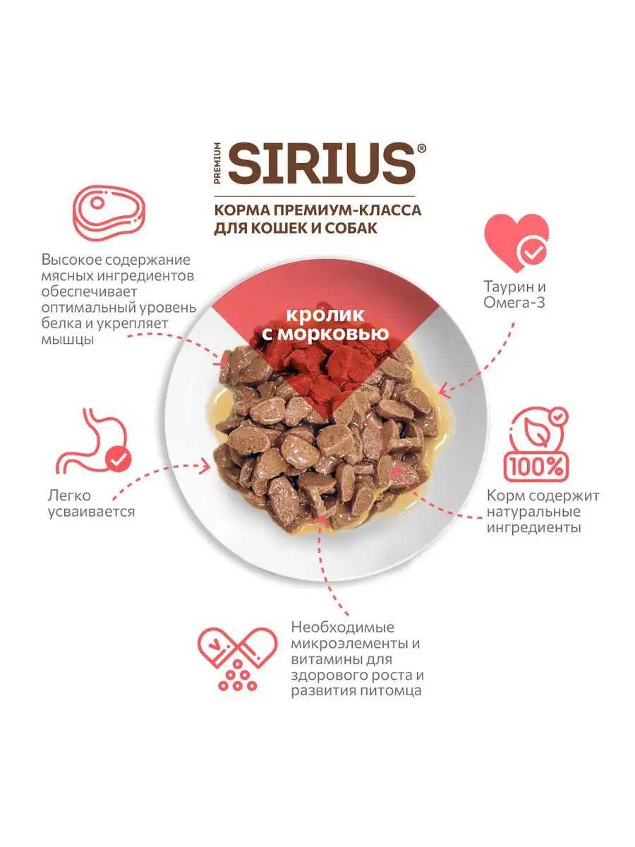 Сухой корм SIRIUS PREMIUM Сириус фотография 24