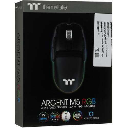 Мышь Thermaltake ARGENT M5 RGB Gaming фотография 15