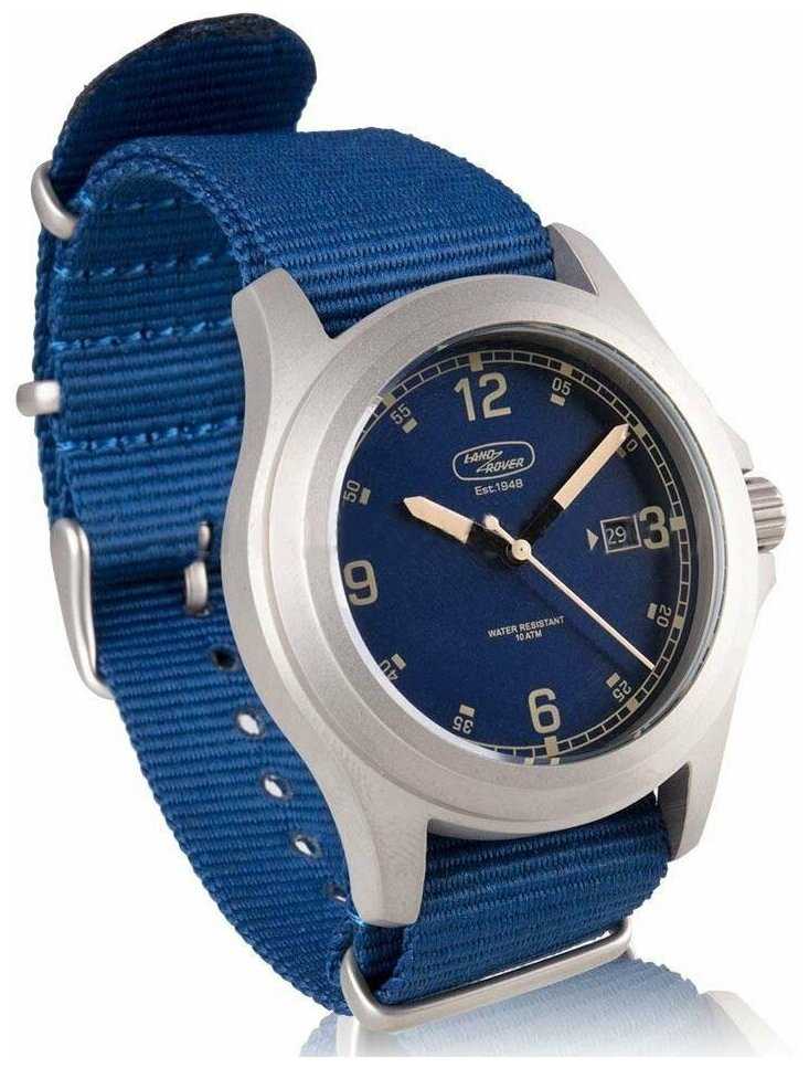 Наручные часы Land Rover Heritage Watch, Silver / Blue