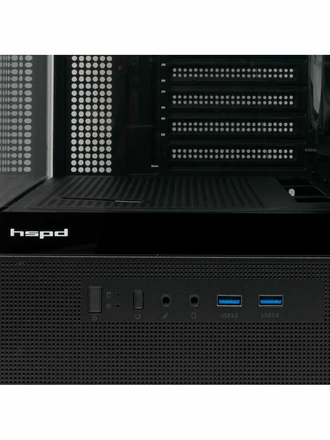 Корпус для ПК HSPD F710 (F710-TGBK-ARGB) фотография 7