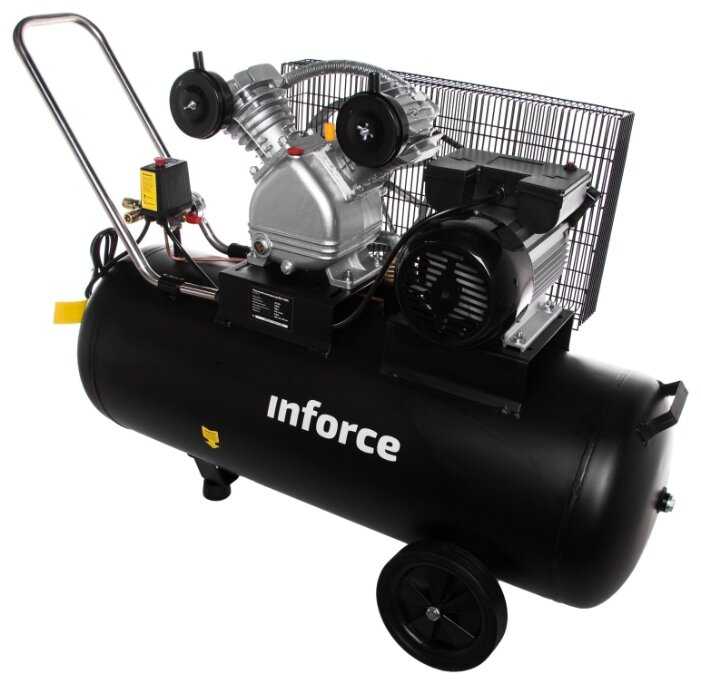 Компрессор масляный inforce BCX-100L 04-06-31, 100 л, 2.3 кВт фотография 2