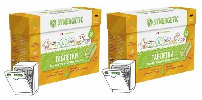 Таблетки для посудомоечной машины Synergetic Эко биоразлагаемые фотография 12